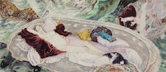 Sleeping Venus with Bluebird and Johnny Valentine