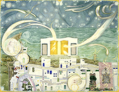 Spirits of Asilah that go through the Yellow Door