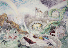 Sleeping Venus with Bluebird and Johnny Valentine