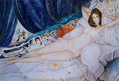 Madame "G" as La Maja Nesnuda