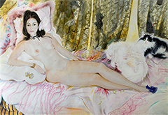 Study for Madame "G" as Olympia