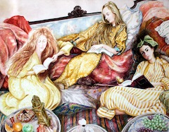 Study for Three Graces Yellow